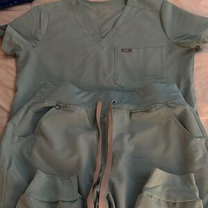 Figs high waisted zamora jogger set